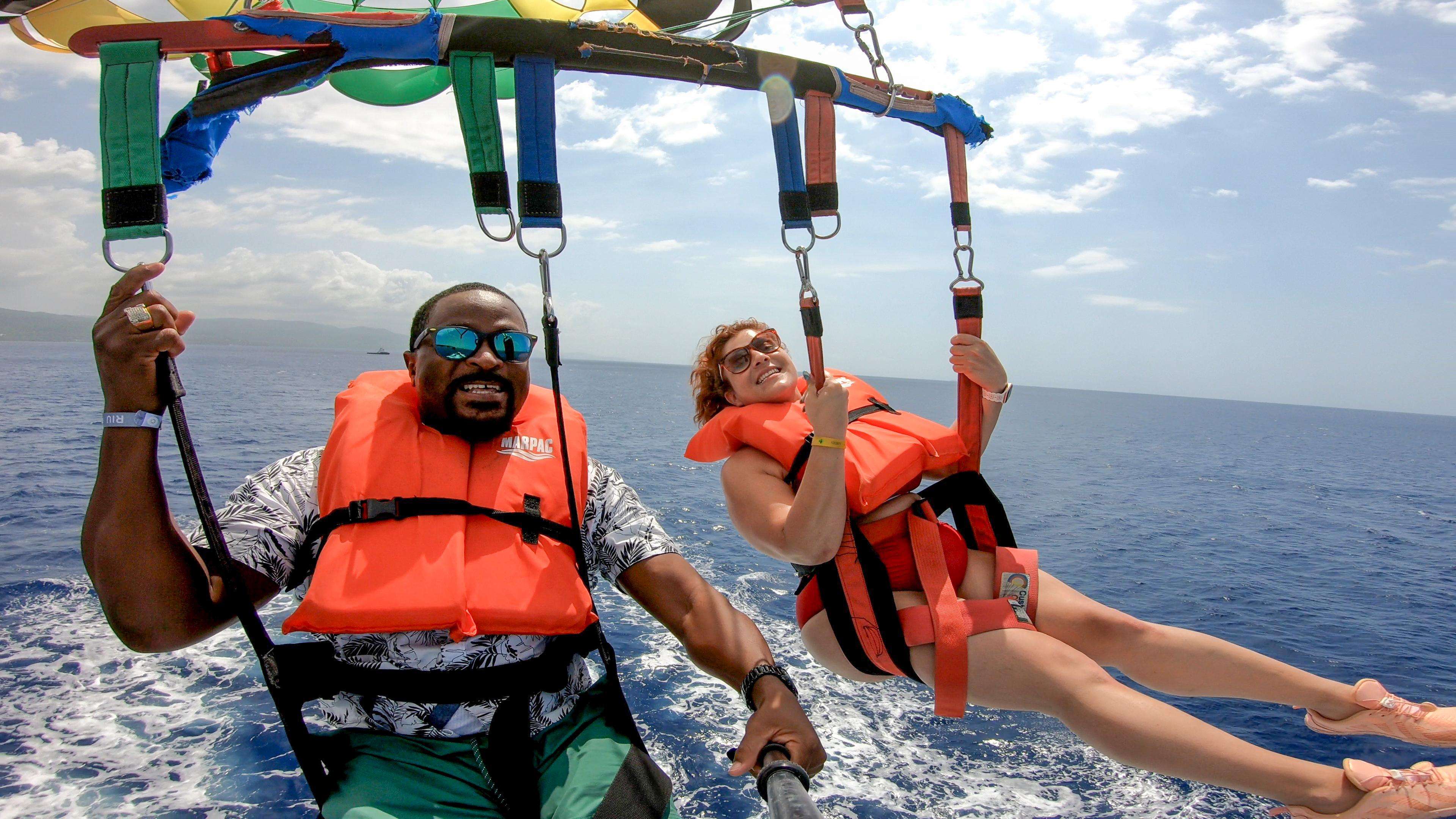 Parasailing and Jet Ski Combo with Pickup in this destination