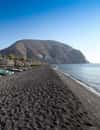Perissa Black Sand Beach