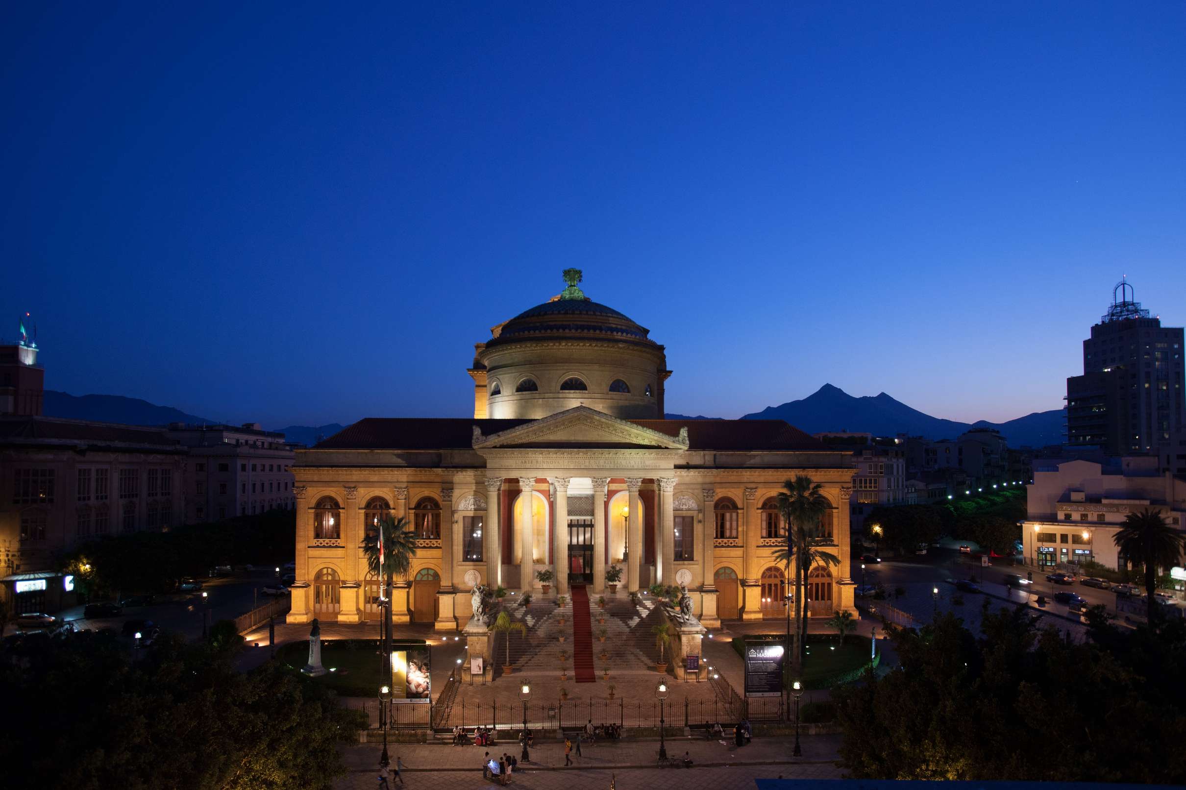 Visite guidée officielle de l'opéra Teatro Massimo de Palerme, 3e plus grand opéra d'Europe