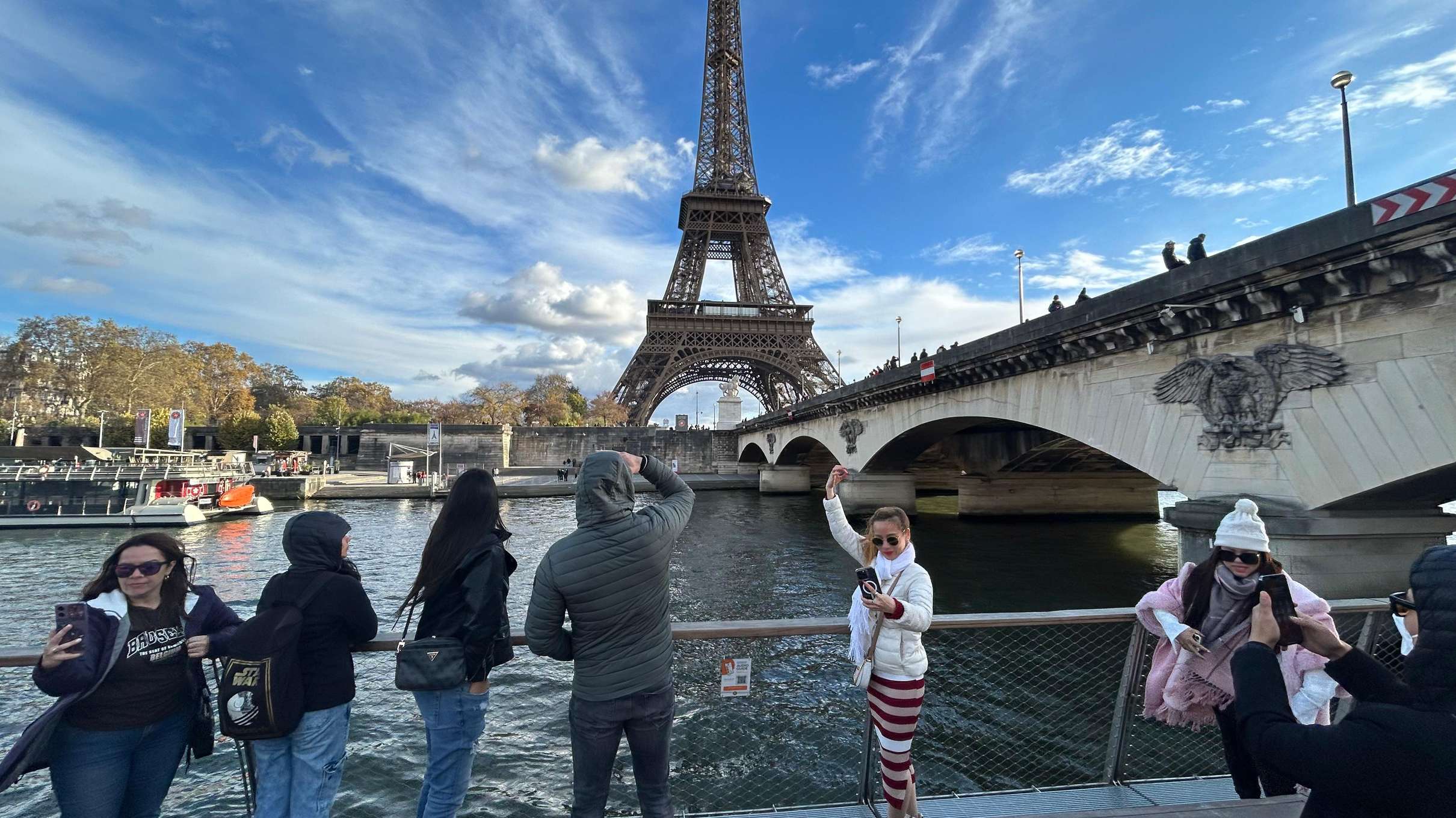 Croisière sur la Seine au départ de la tour Eiffel