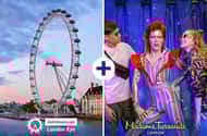 Londres London Eye y Madame Tussauds Ticket combinado
