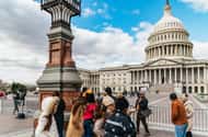 DC: Capitol Hill und Library of Congress Tour mit Tickets