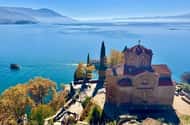 Nordmakedonien: Ohrid-søen, St. Naum fra Tirana og Durres