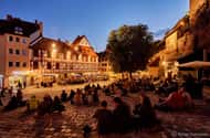 Nuremberg : La vieille ville à la lumière du soir - EN ALLEMAND