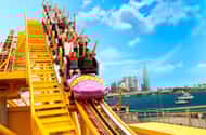 Karnet na nieograniczoną liczbę przejazdów w Luna Park Sydney