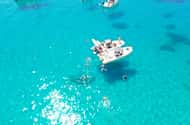 Cagliari: Boat Tour, 4 Stops, Swim, Snorkeling, & 1 Spritz