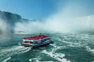Toronto: Omvisning i Niagara Falls med cruise og Behind The Falls