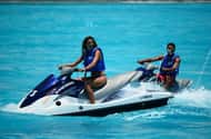 Cancún: Waverunner in de Nichupte-lagune