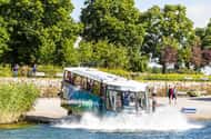 Stockholm: Land- och vattentur med amfibiebuss