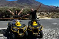 Teneriffa: Teide Quad Tour (Tag/Sonnenuntergang) mit Getränk