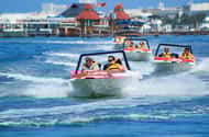Cancún: Jungle Tour Avontuur met Speedboot en Snorkelen