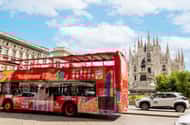 Milano: City Sightseeing Hop-On Hop-Off-buss med ljudguide