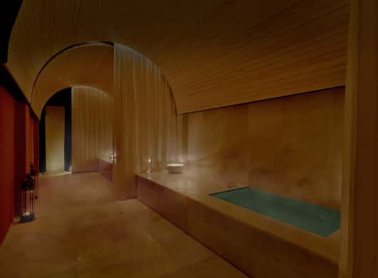 Binnenruimte van het Arabische bad in Palma