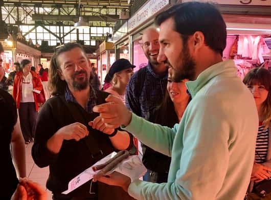 Borden met tapas in Alicante