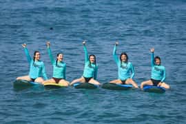 Pelajaran Selancar di Puerto Escondido!