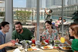 Burj Khalifa: Level 124, 125 & The Burj Club 3-Course Meal