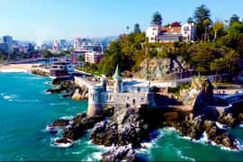 Santiago: Viña del Mar, Valparaiso, with Wine Tasting
