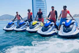 The Palm Jumeirah: Jet Skis