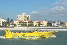 From Orlando: Day Trip to Clearwater with Sea Screamer Ride