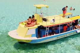 Cozumel: VIP Glass Bottom Boat & Snorkeling 3 Reefs Tour
