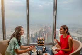 Experiência VIP no Burj Khalifa Acesso ao lounge do 152º andar