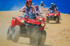 Cabo: Beach & Desert Single ATV Tour with Tequila Tasting