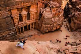 Amman: Petra, Wadi Rum, Pink Lake and Dead Sea 2-Days Tour