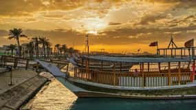 Doha: Sunset Experience Of Traditional Dhow Cruise