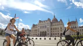 Budapeszt: wycieczka rowerowa z przewodnikiem i gulasz