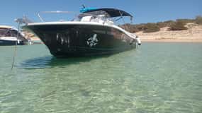 Circuit : "Ibiza-Formentera" depuis la mer en bateau privé