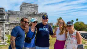 Au départ de Cancun : Visite de Coba, Tulum, Cenote et Playa del Carmen