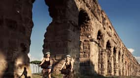 Rome: Appian Way, Catacombs & Roman Aqueducts Top EBike Tour