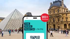 A Paris Pass®: 90+ látnivaló, beleértve a Louvre Múzeumot is.