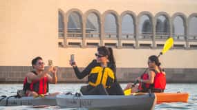 Doha: Kayaking or Paddleboarding at MIA Park