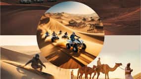 Doha: Quad Bike, corsa sulle dune in 4x4, giro in cammello e tour del mare interno