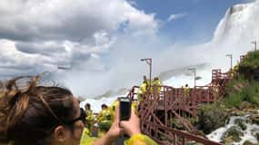 Niagara Falls: Amerikansk og canadisk kombineret guidet tur