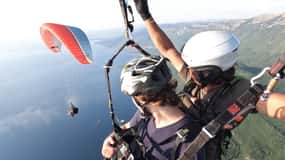 Ohrid: Paragliding Experience with Pick-up