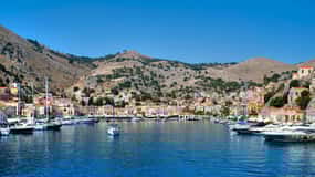 Rhodes: Boat trip to Symi island with swimming at St. George