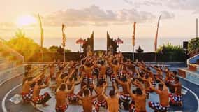 Coucher de soleil à Uluwatu et danse du feu kecak (tout compris)