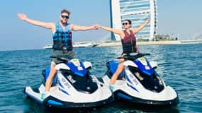 Dubai: Jet Ski Tour of Burj Al Arab with Photos