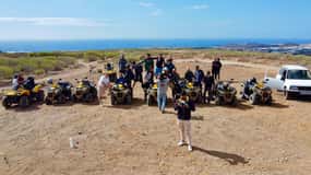 Tenerife: Teide Vulkaan Zonsondergang Quad Bike Tour met drankjes