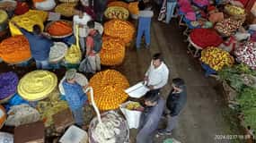Bangalore- Food street walk and market visit in evening