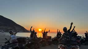 Crete: Sunset or Morning Quad with Local Products Tasting