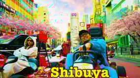 東京渋谷でストリートカート体験