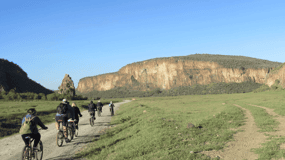 Nairobi:Excursión en grupo al Parque Nacional Hell's Gate y Lago Naivasha