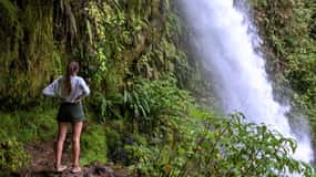 Biglietto per il biglietto giornaliero dei Giardini delle Cascate di La Paz