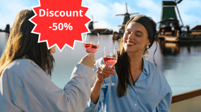 Zaanse Schans: Cruise i UNESCOs vindmølleby + live guide