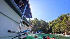 Puerto Vallarta : Plage de Majahuitas, parc de plongée avec tuba et d'aventure