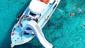 Blue Lagoon cruise with slide departing from Latchi harbour