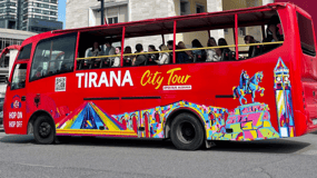 24h Ticket - Tirana City Tour - Open Top Bus
